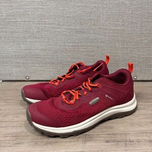 KEEN Women's Terradora II Vent Shoe Size 6.5 Rhubarb/Orange 1025433